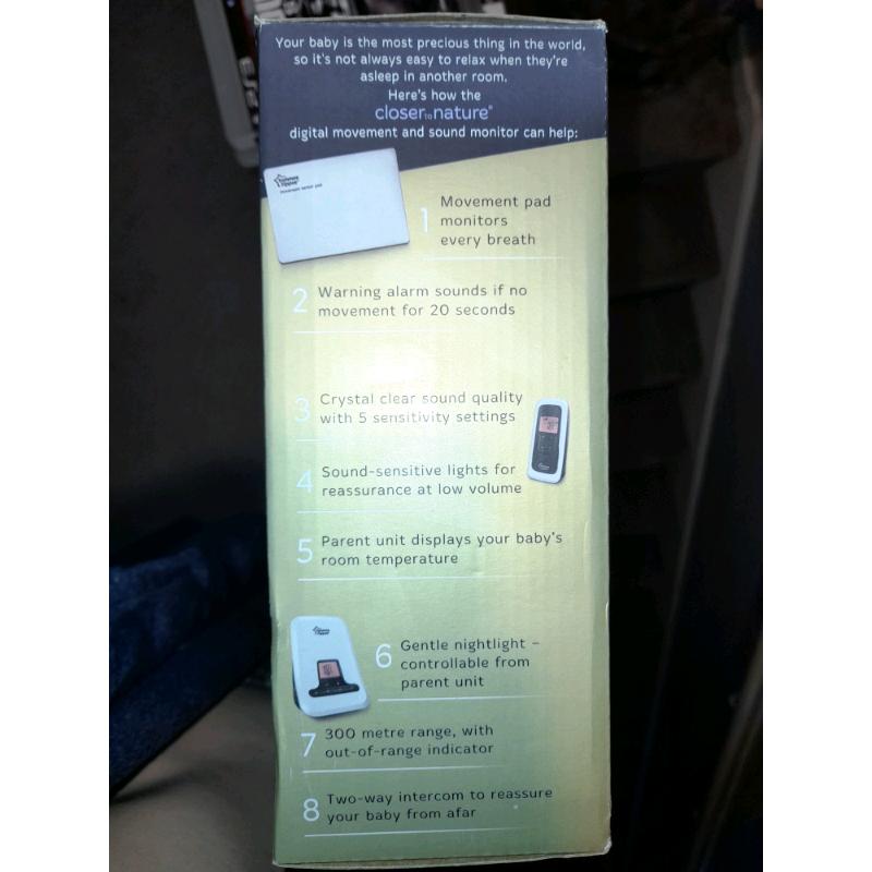 Tommee tippee monitor and sensor mat