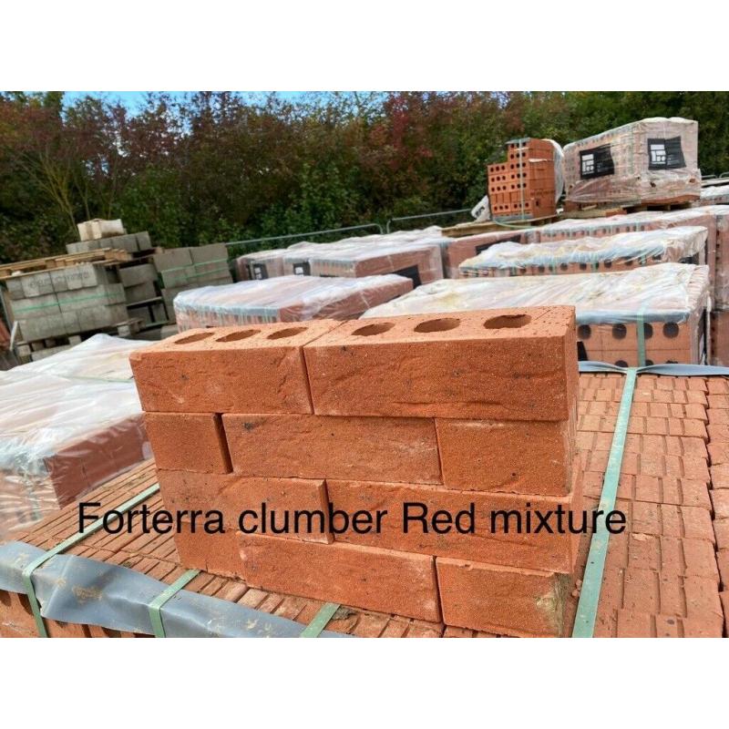Forterra Clumber Red Bricks 65mm ?180 Per Pack
