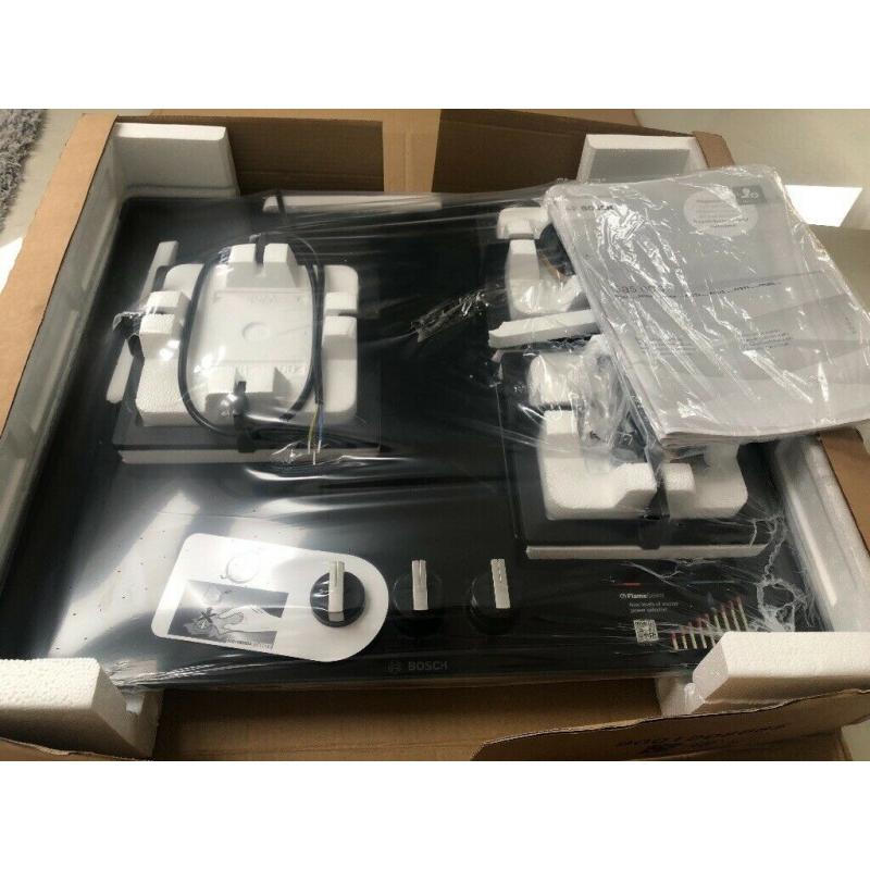 Bosch Gas Hob 3 Stoves BRAND NEW 60cm Black PPC6A6B20