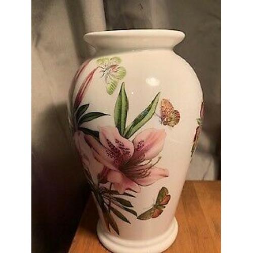 Stunning Portmeirion Vase - Garden & Butterflies - NEW - reduced price!