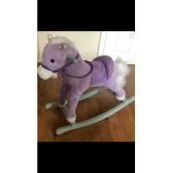 Rocking horse.