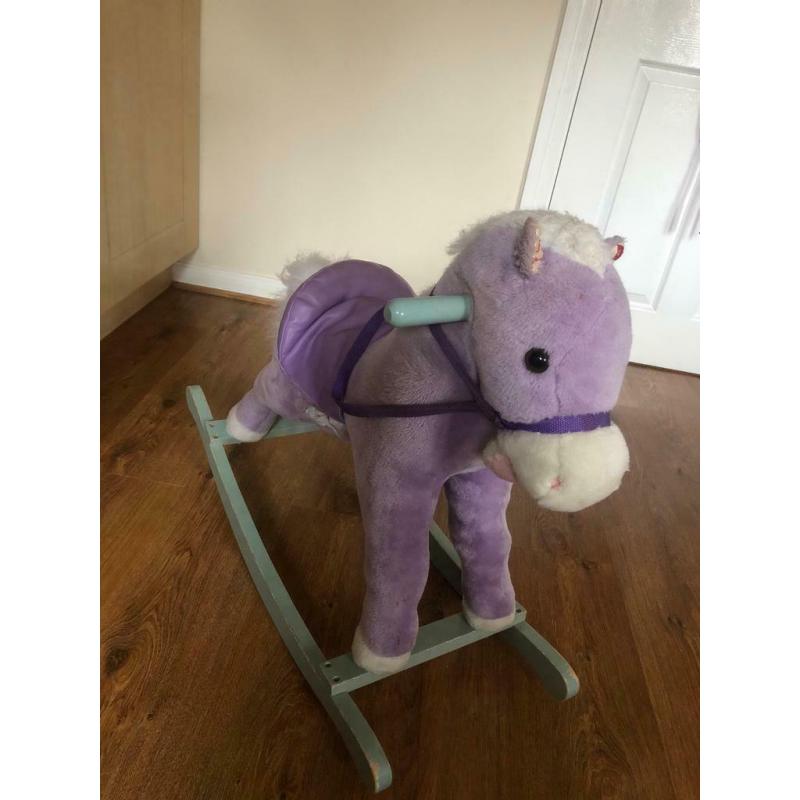 Rocking horse.