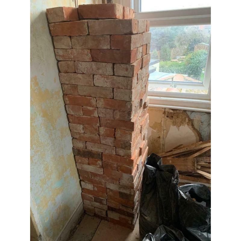 Old red bricks