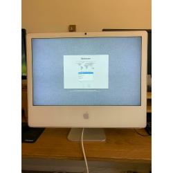 iMac Core 2 duo 24 inch computer & wireless keyboard
