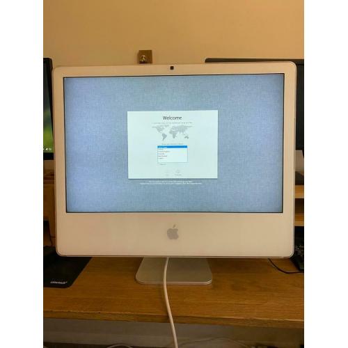 iMac Core 2 duo 24 inch computer & wireless keyboard