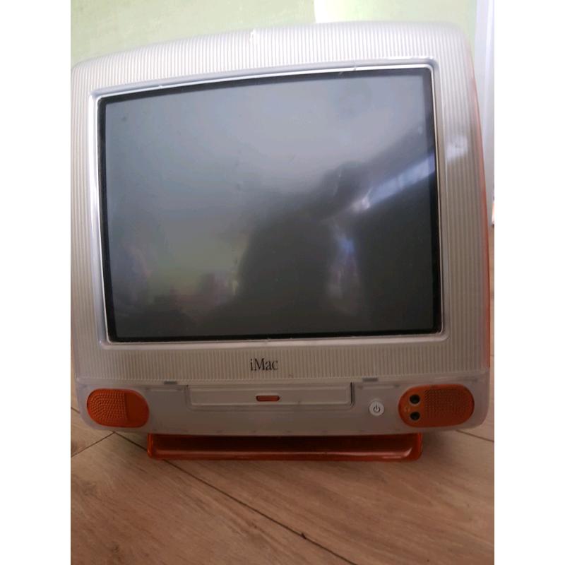 Original apple I mac orange