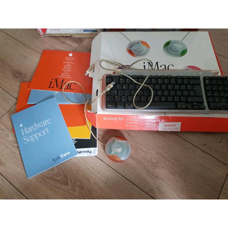 Original apple I mac orange