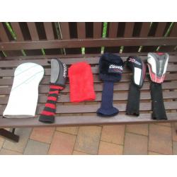 6x Golf Wood Headcovers ?5 Each