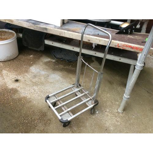 heavy duty fold up trolley