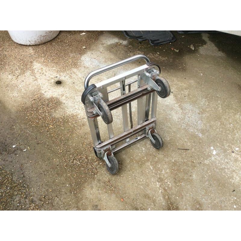 heavy duty fold up trolley