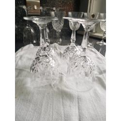 Crystal Cherry glasses.