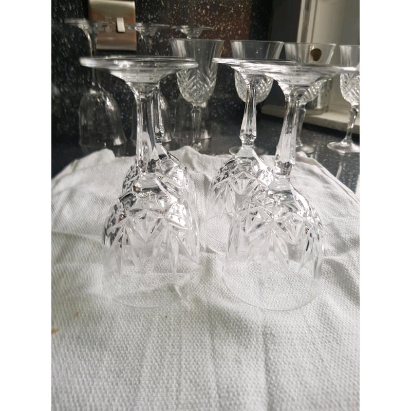 Crystal Cherry glasses.