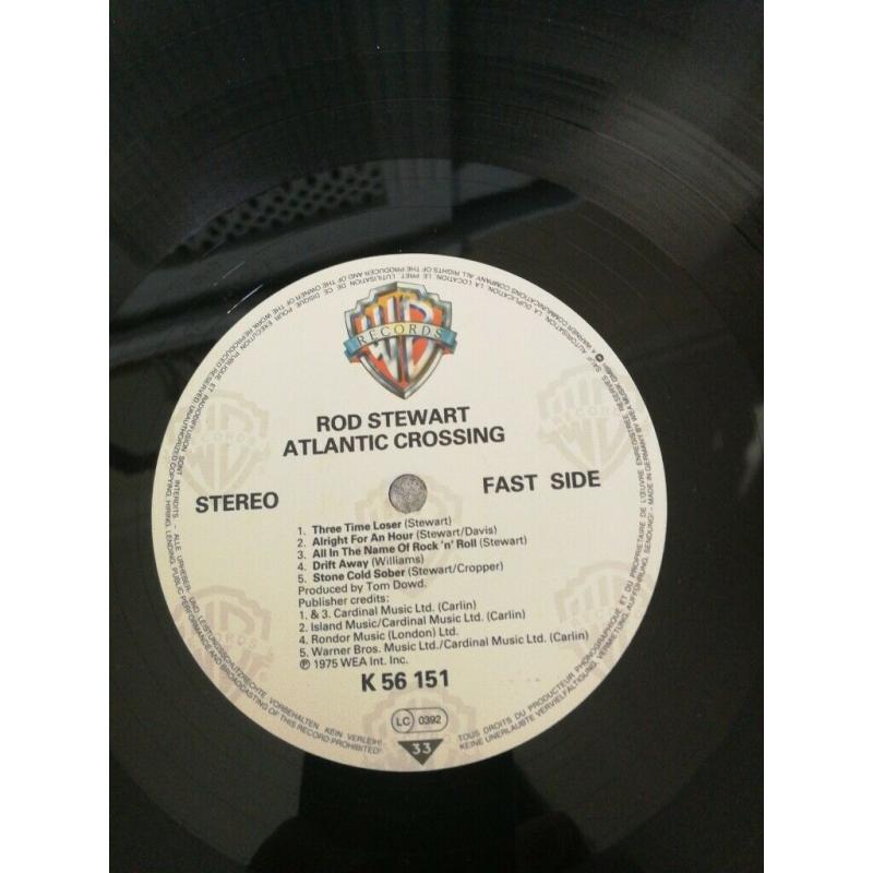 Various Rod Stewart vinyl lps for sale