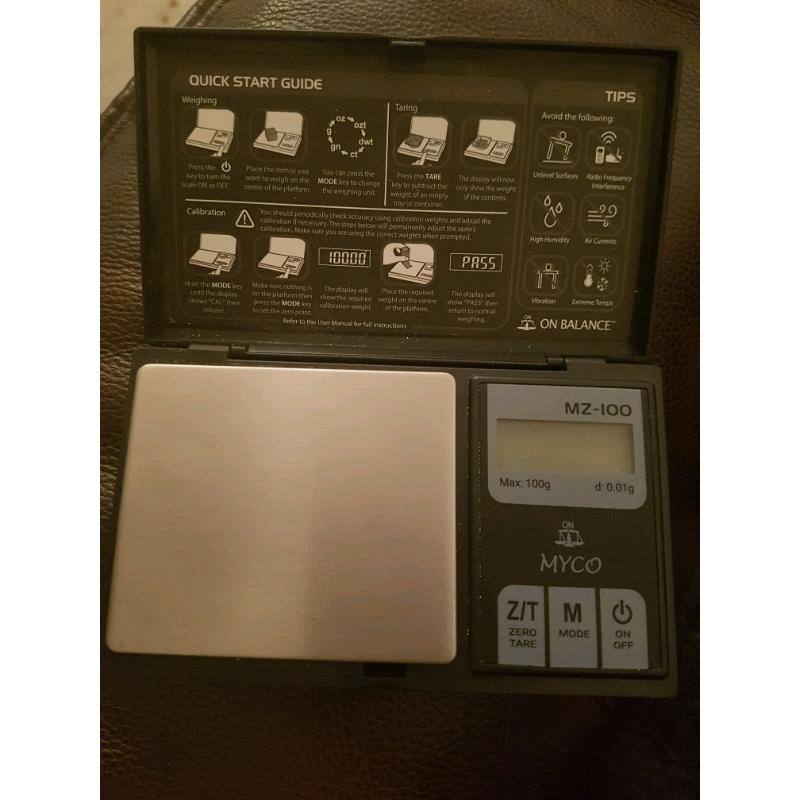 Mini digital scales free post