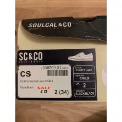 Soulcal & Co Canvas Plimsoles