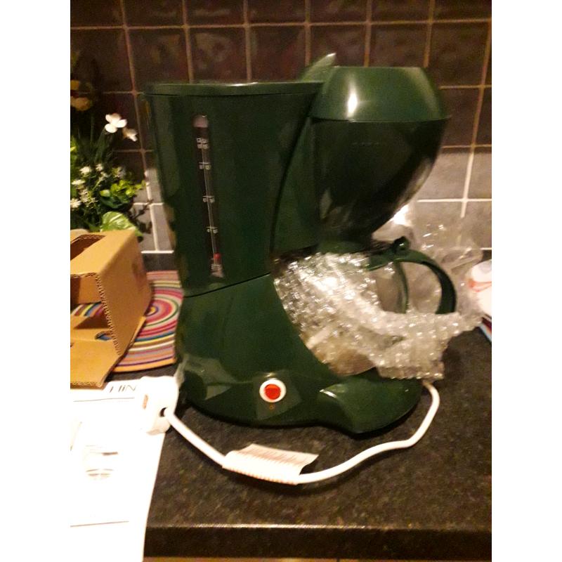 UNUSED COFFEE MAKER.