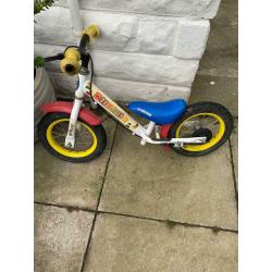 Balance bike free to a good home
