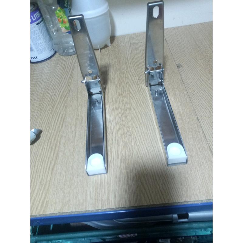 Wall brackets for microwave