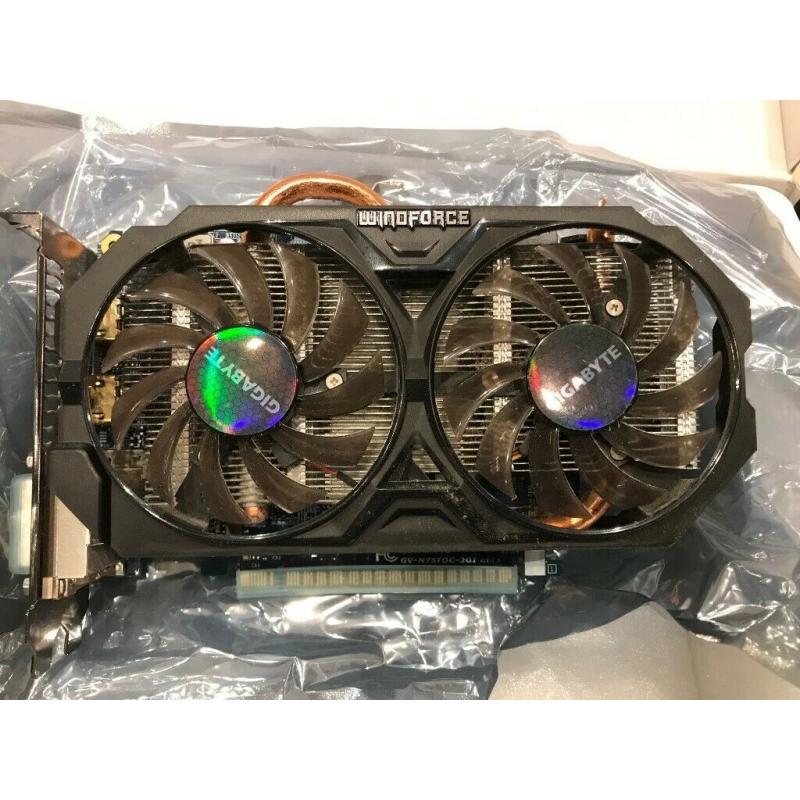 Gigabyte GeForce GTX 750Ti graphics card