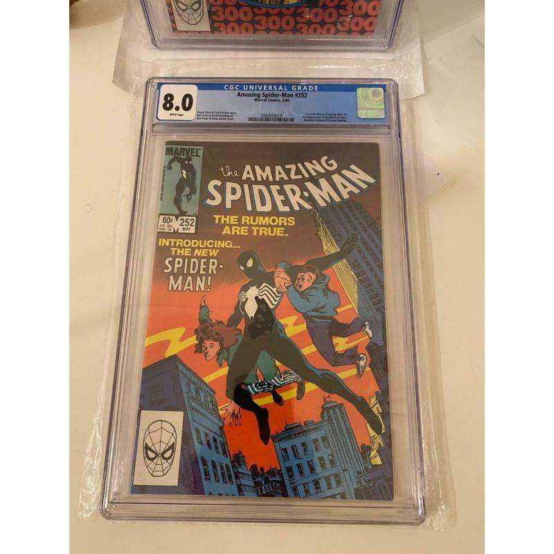 Amazing Spider-man 252 CGC 8.0