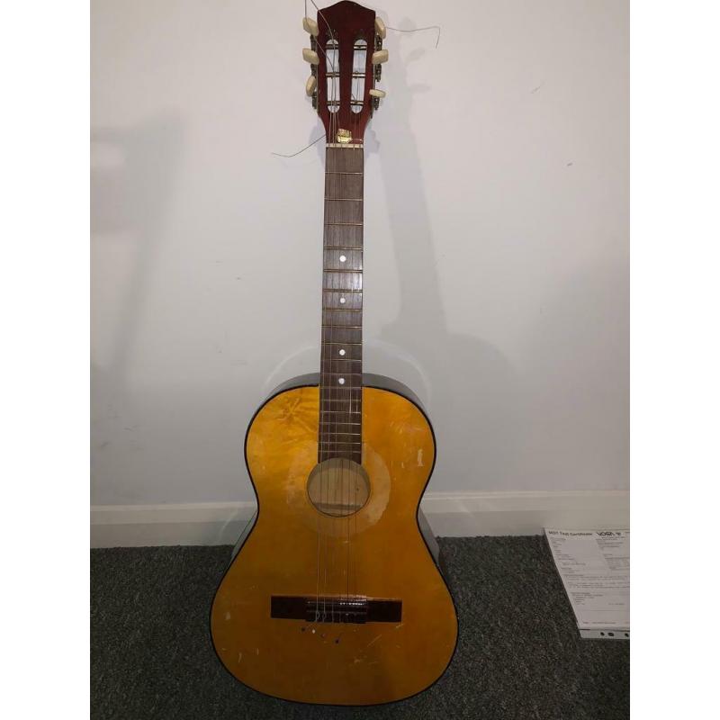 3/4 acoustic guitar new strings