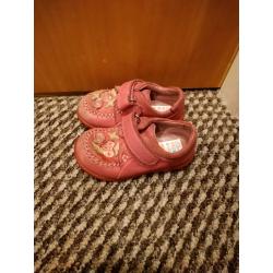 Clarks Girls Pink First Shoes Size 5G