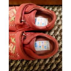 Clarks Girls Pink First Shoes Size 5G